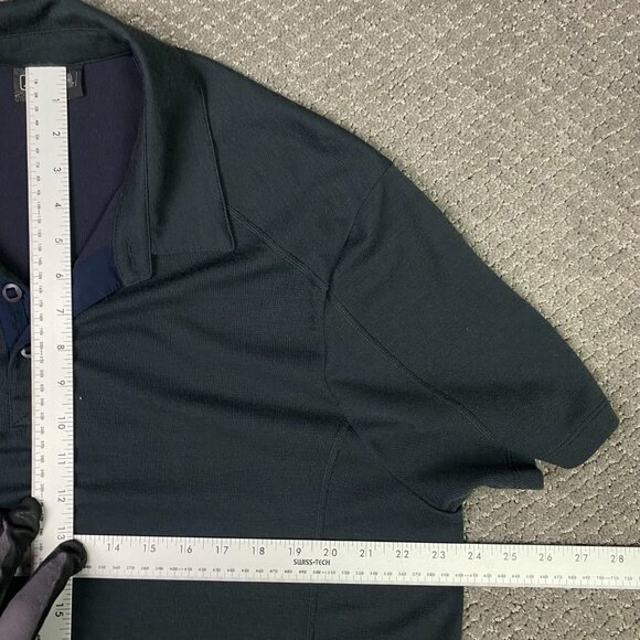 Triple Aught Design Polo Shirt Mens XL Charcoal Gray Caliber XW Merino Wool Golf - Picture 7 of 9
